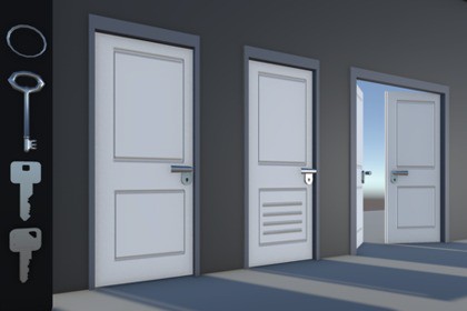 FREE Doors with Keys: Ready to open