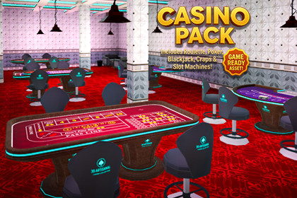 3D Artisanal’s Casino Environment Pack
