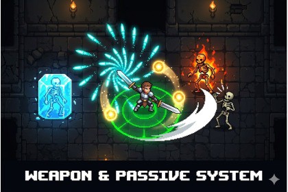 Weapon & Passive System - Complete Roguelike Framework