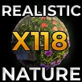 Forest 4K Materials x118 Textures of Realistic Nature | PBR HQ Terrain Pack