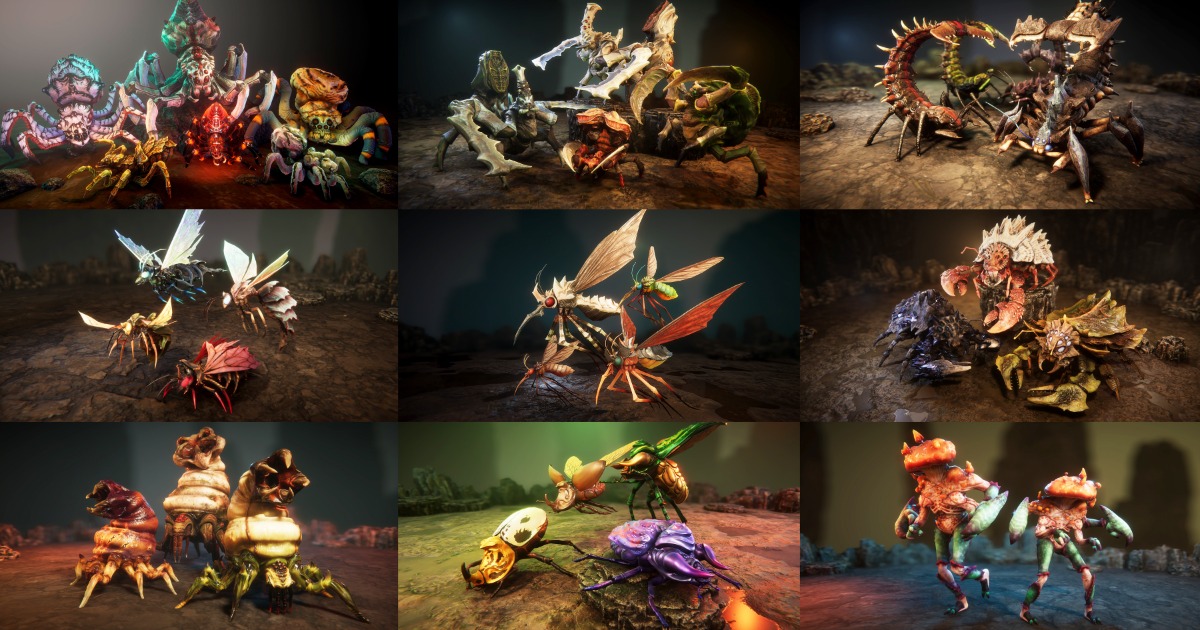 Insects Bundle I | Characters | Unity Asset Store