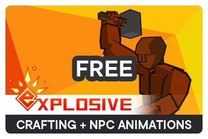 Crafting Mecanim Animation Pack FREE