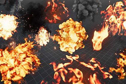 Realistic Environmental Fire & Explosion VFX!