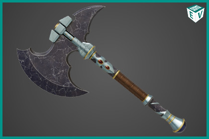 Battle Axe 08 URP HDRP Textures