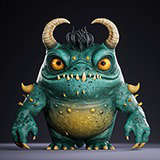 Grumpy Monster