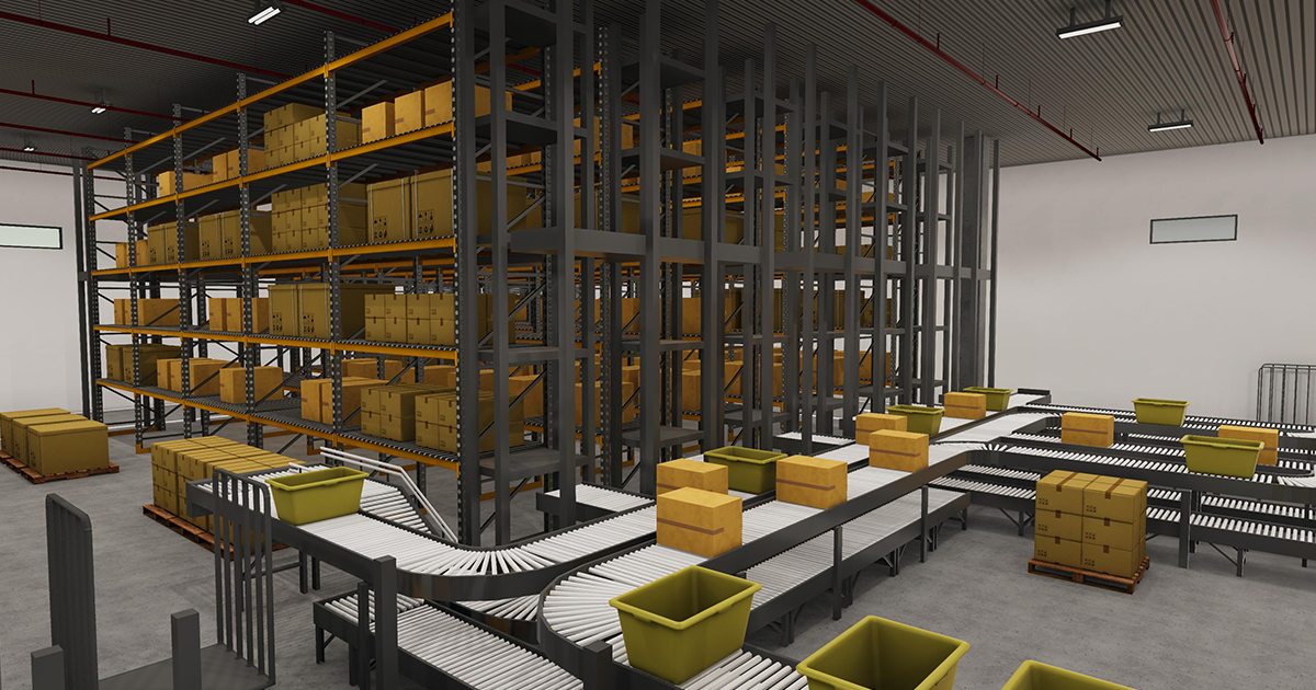 Unity Rack Warehouse Interior | 3D 공장 | Unity Asset Store