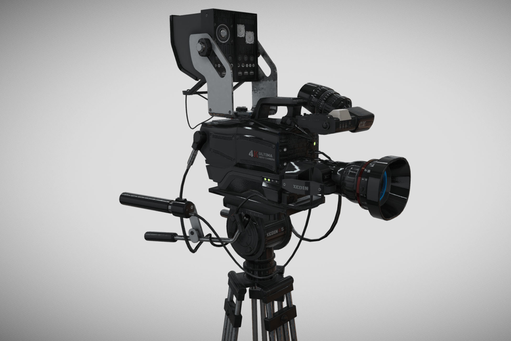 TV Camera Ultima | 3D Electronics | Unity Asset Store