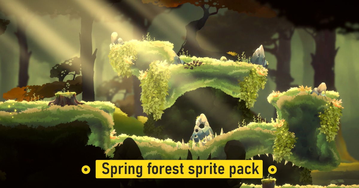 Spring forest sprite pack | 2D Environments | Unity Asset Store
