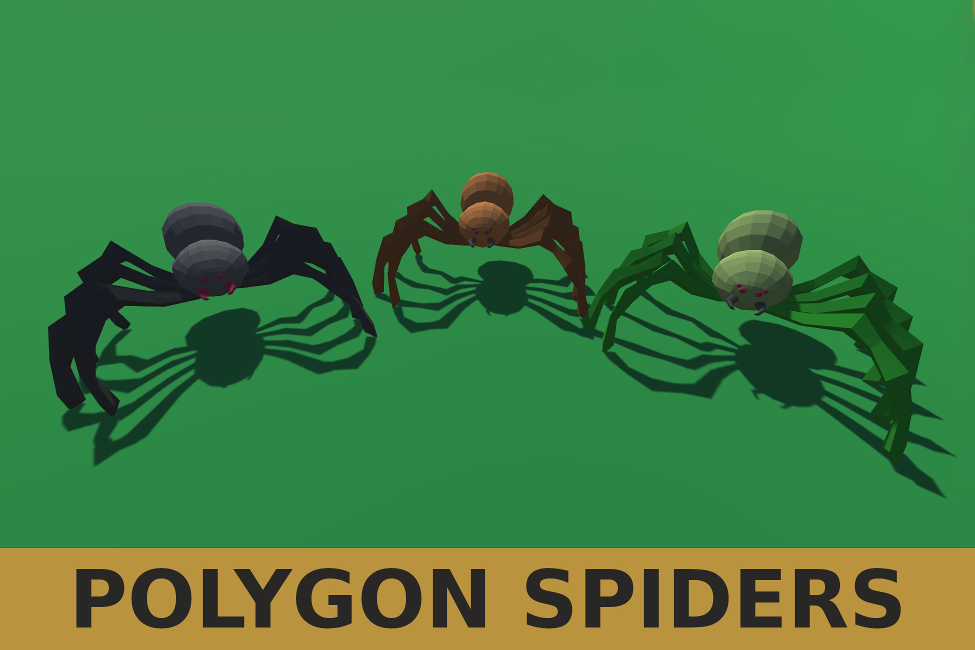 Unity Polygon Character Spider polygon | Characters | Unity Asset Store