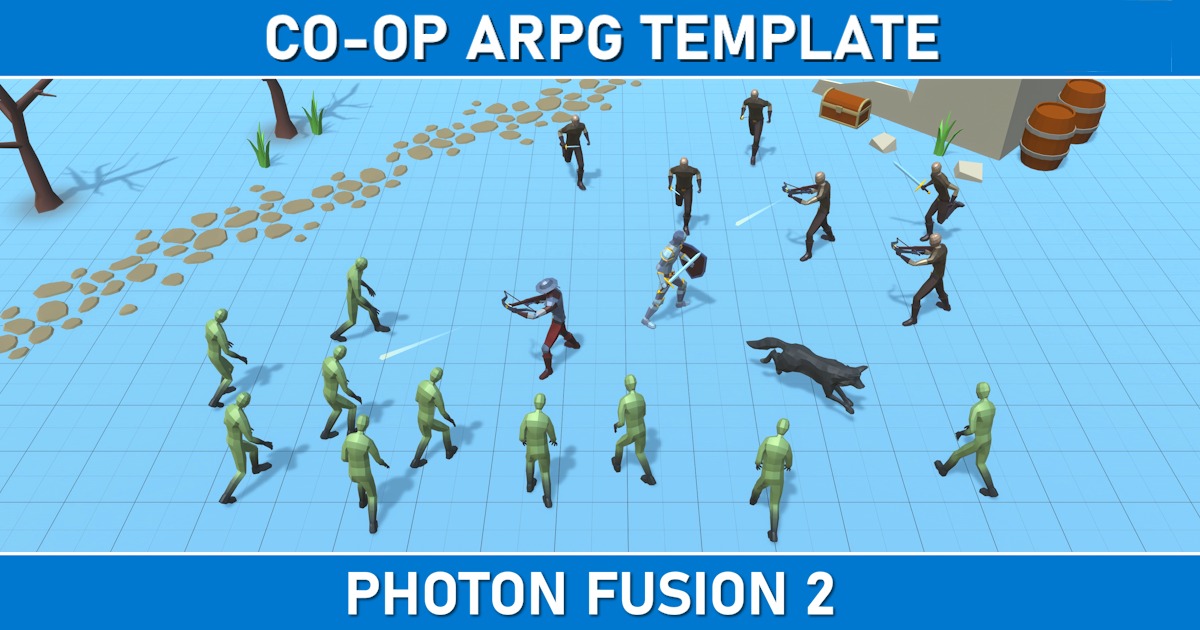 Co-Op ARPG Template (Photon Fusion 2) | Packs | Unity Asset Store