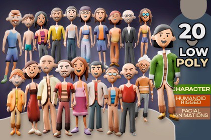 LowPoly Character Collection 2