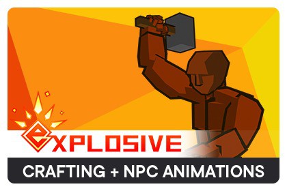 Crafting Mecanim Animation Pack