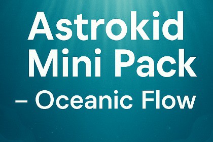 Astrokid Mini Pack – Oceanic Flow
