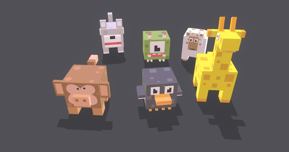 Anials Unity Cartoon Animal Pack 04 | 3D Animals | Unity Asset Store