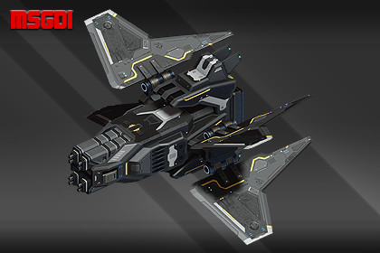 Spaceship Moonstone Fighter Drone