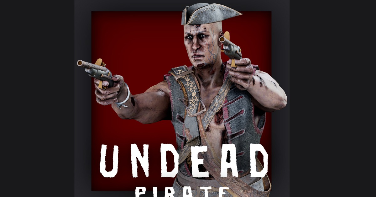 PIRATE_UNDEAD 7 | 3D Humanoids | Unity Asset Store