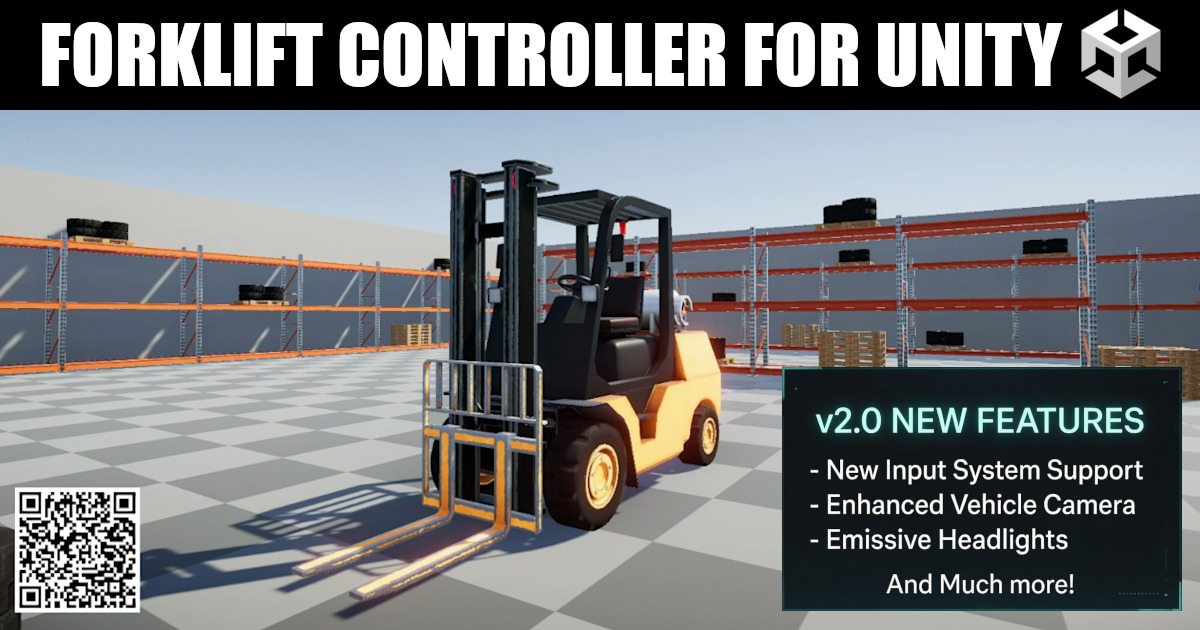 Forklift Controller - HEAVY MACHINERY | Systems | Unity Asset Store