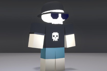 Street Skull Character