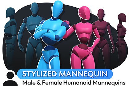 Stylized Humanoid Mannequins