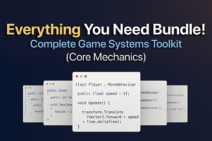 Everything You Need Bundle: Complete Game Systems Toolkit (Core Mechanics)