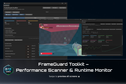 FrameGuard Toolkit – Performance Scanner & Runtime Monitor