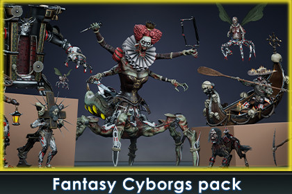 Fantasy Cyborgs Pack