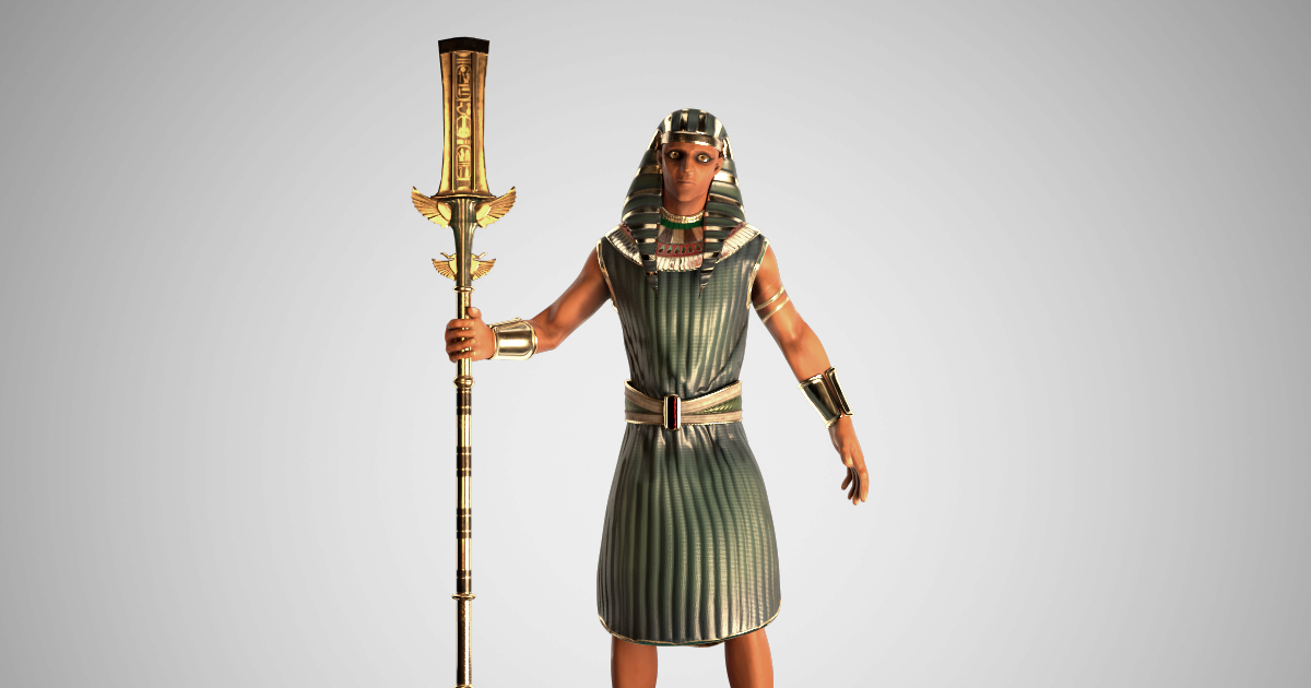 The Egyptian Characters Unity Asset Store