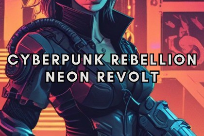 Cyberpunk Rebellion - Neon Revolt (Cyberpunk Sci-Fi RPGs)