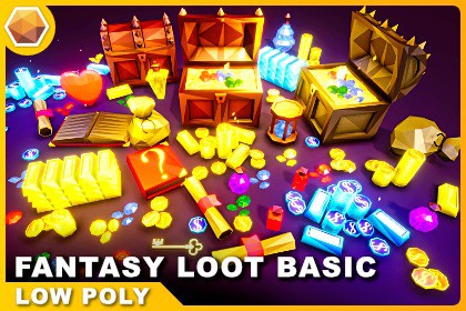 Low Poly Fantasy Loot Basic