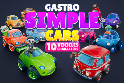 GASTRO: Modular Cars - Simple
