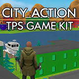 City Action TPS Game Kit for Mobile & PC