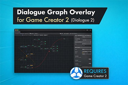 Dialogue Graph Overlay for Game Creator 2 - Dialogue 2