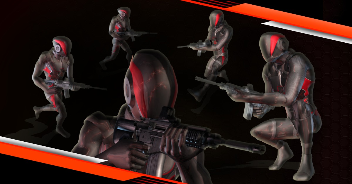 Msp Rifle Animation Rifle Pro and Rifle Hipfire Bundle - Mocap Animation Pack | 3D ...