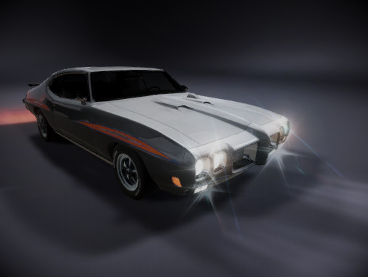 Unlock 70s Muscle car #01