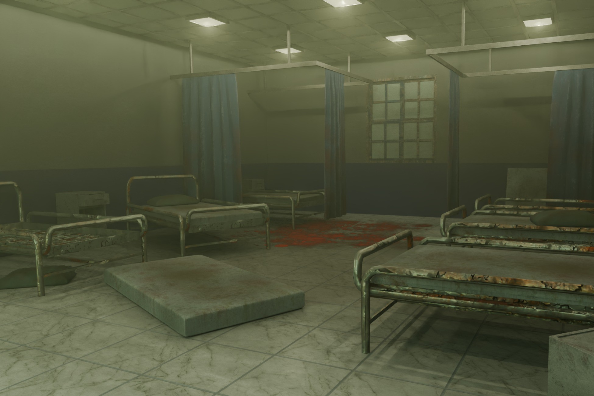 Hospital Clean/Horror Props Pack – Modular Environment | URP/HDRP