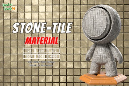 Stone-Tile_Material【Seamless 128～1K～4K】