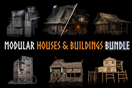 Ultimate Modular Houses & Buildings Bundle