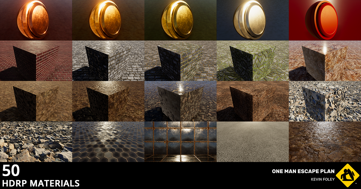 50 HDRP Tiling Materials | 2D Textures & Materials | Unity Asset Store