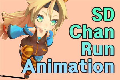 SD chan Run Animation