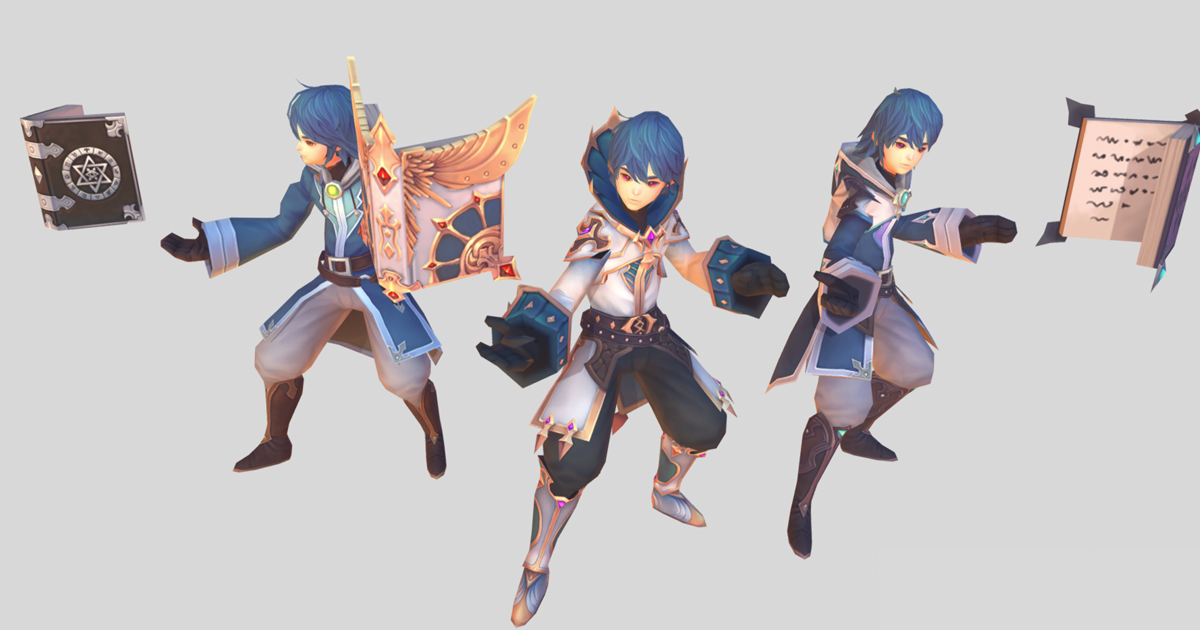WizardB | 3D Characters | Unity Asset Store