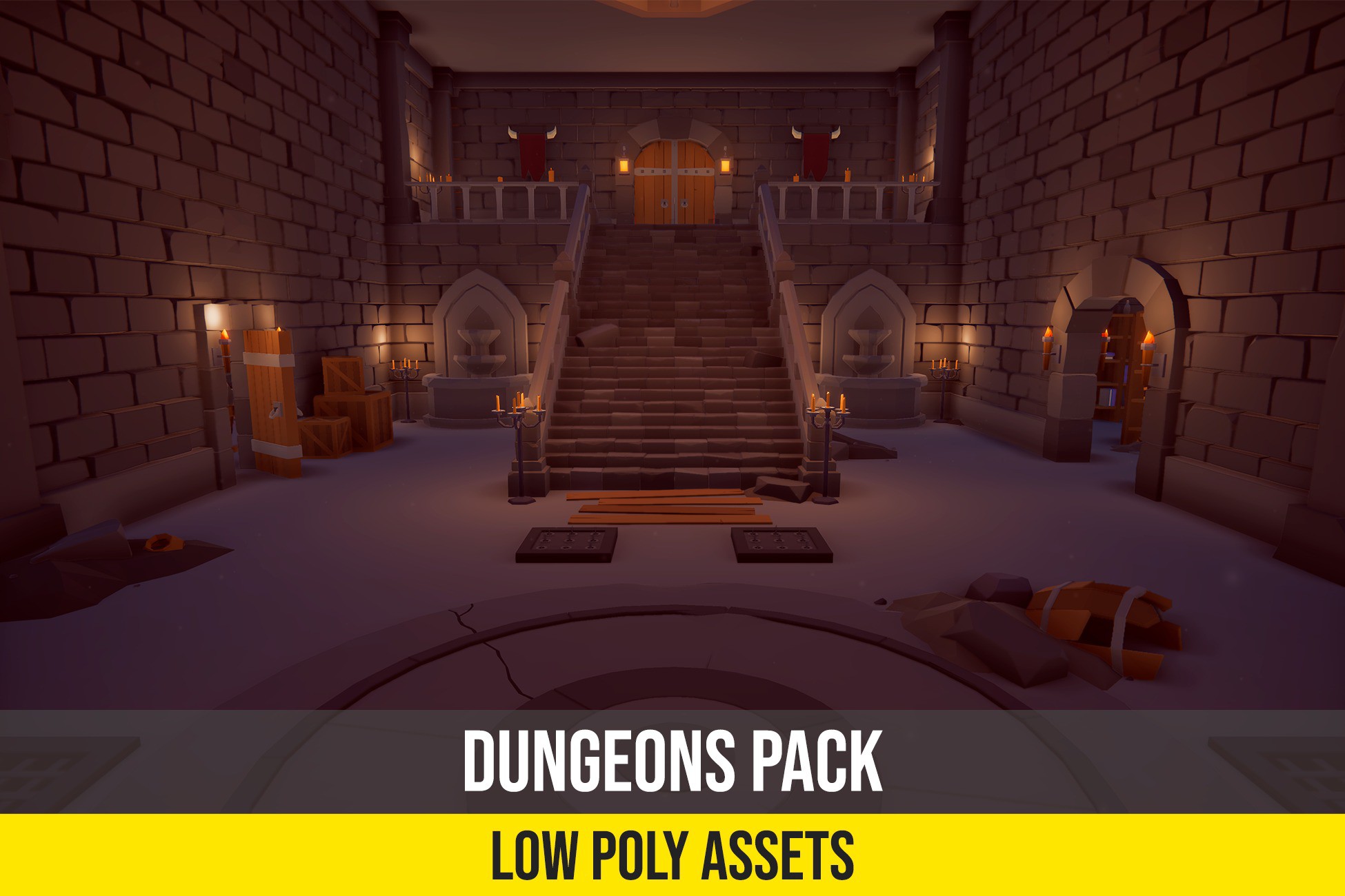 Low Poly Dungeons | 3D Dungeons | Unity Asset Store