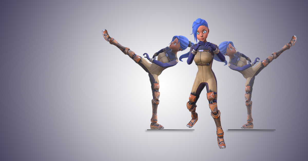 Cyber girl 1.0 | Characters | Unity Asset Store
