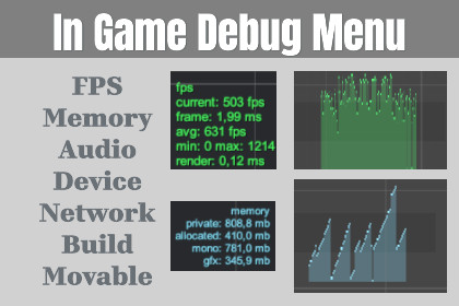 In Game Debug Menu - FPS|PING|GRAPH
