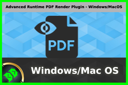 Advanced Runtime PDF Render Plugin - Windows/MacOS