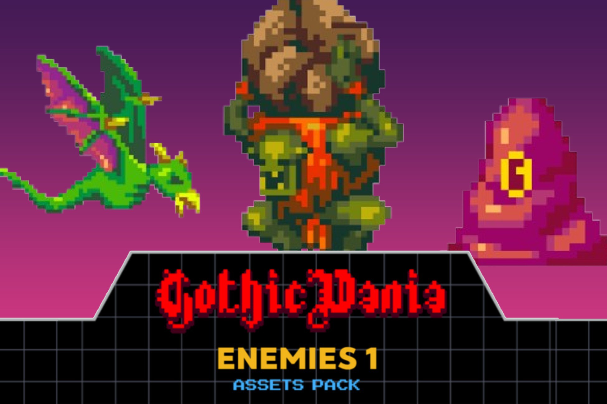 Gothicvania Enemies Pack 1, image 1