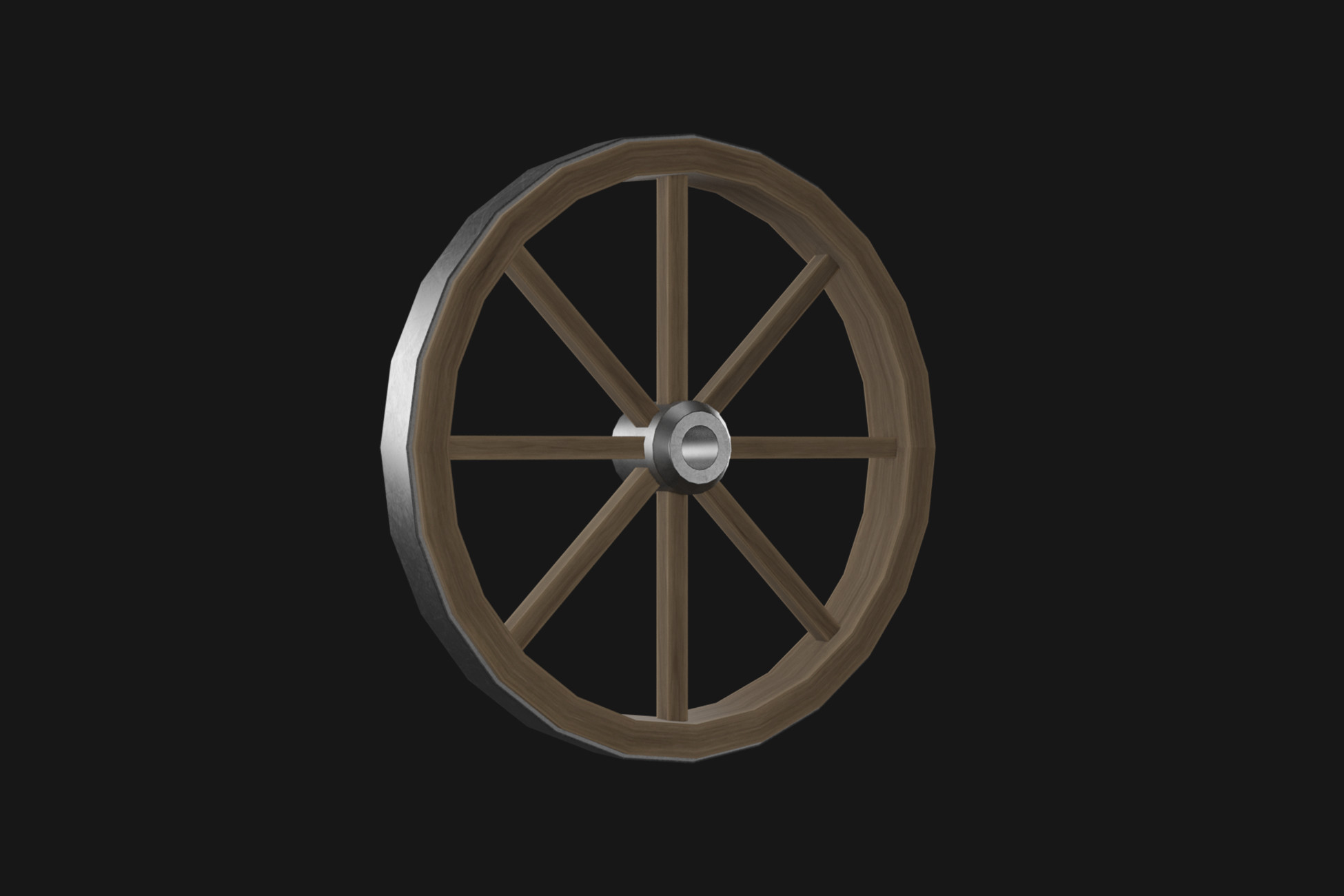 Western Assets Pack - Wooden Wheel | 3D Props | Unity Asset Store