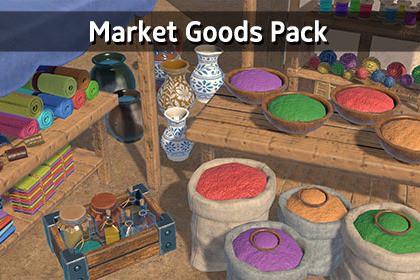 MAR-Medieval Market Goods Pack