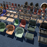 Chairs Collection : Furniture Pack