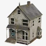 Old Dusty Vintage House 01 URP HDRP Textures