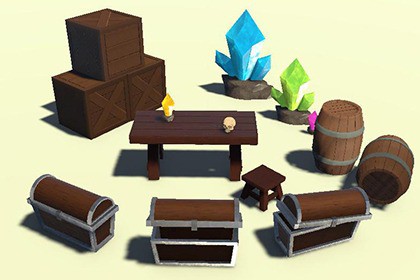 Stylized Dungeon Asset Pack